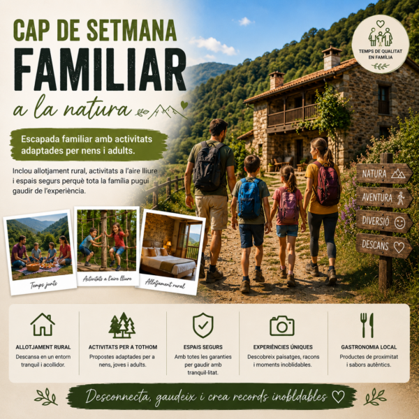 Cap de setmana familiar a la natura